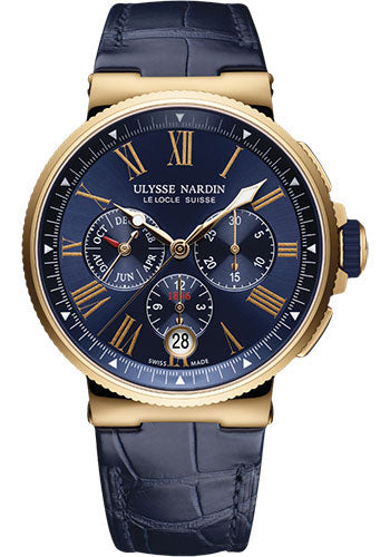 Ulysse Nardin Marine Chronograph Watch