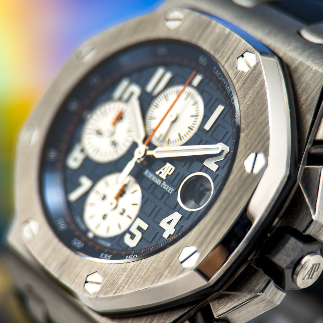 Audemars Piguet Royal Oak Offshore 26470 Stainless Steel / Blue / Rubber