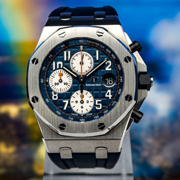 Audemars Piguet Royal Oak Offshore 26470 Stainless Steel / Blue / Rubber