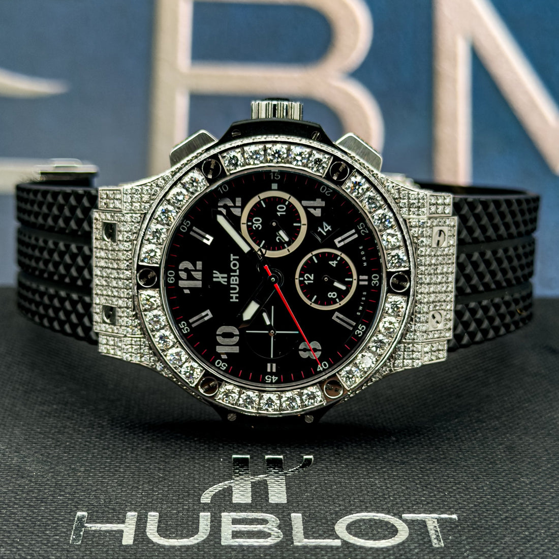 Hublot Big Bang Original 44 Stainless Steel AM Diamonds