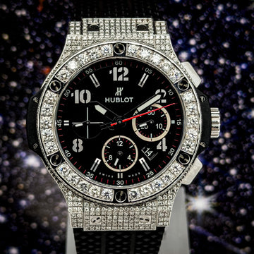 Hublot Big Bang Original 44 Stainless Steel AM Diamonds