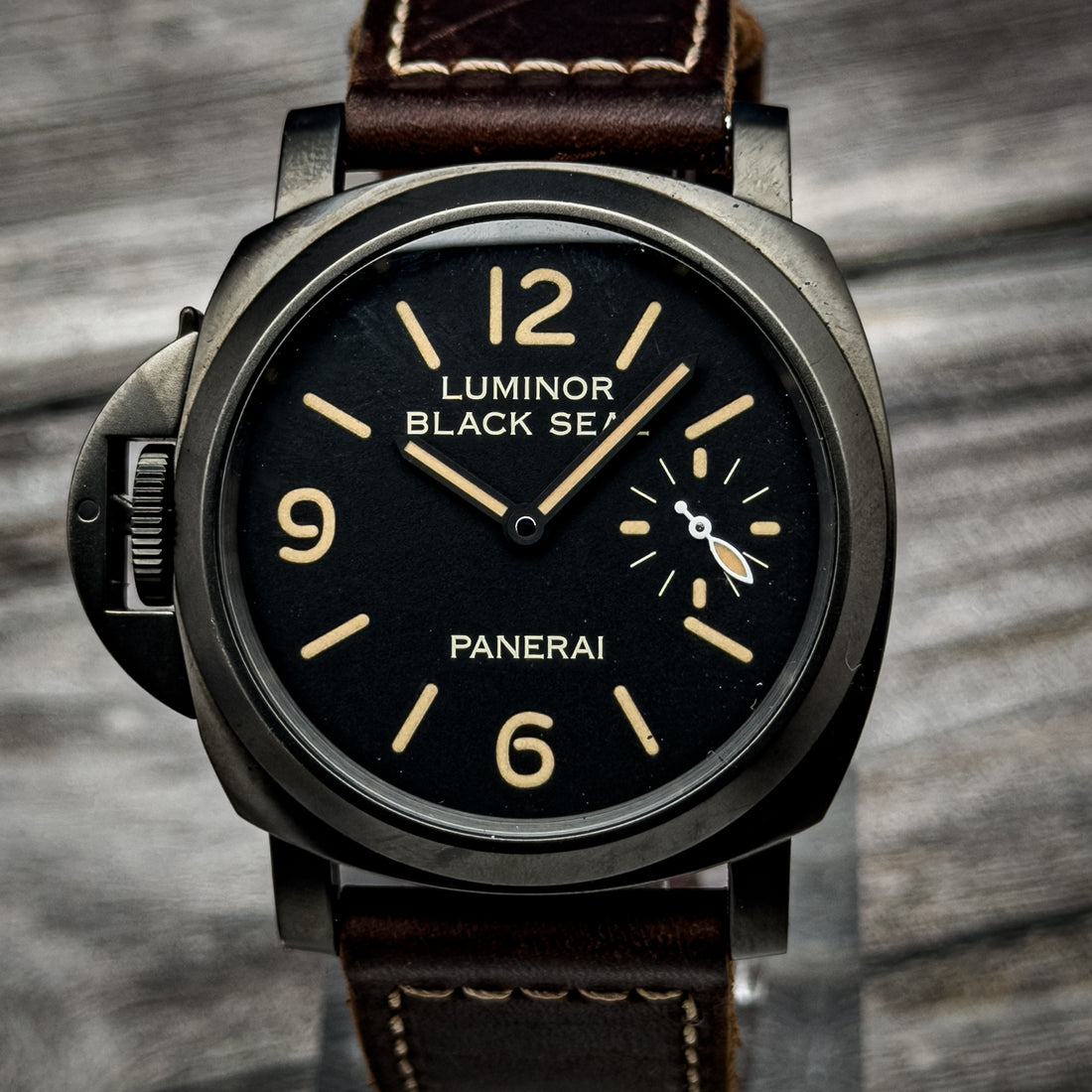 Panerai PAM00786 Luminor 8 Days Black Seal Daylight 2 Watch Set Limited 500 44mm 8 Days Set PAM00649 & PAM00650