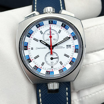2014 Omega Seamaster Bullhead "1969 Re-Edition" L.E. 43MM White Dial Leather Strap (225.12.43.50.04.001)