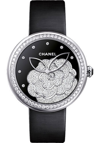 Chanel Mademoiselle Prive Camelia Watch - H4318