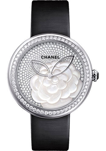 Chanel Mademoiselle Prive Camelia Watch - H4319