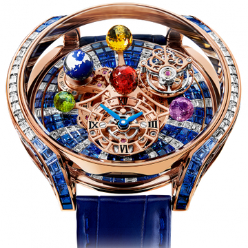 Jacob & Co. Astronomia Solar Baguette Diamonds And Blue Sapphires 47 mm AS900.40.AB.UA.A