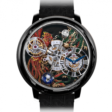 Jacob & Co. Astronomia Dragon & Phoenix Black Gold 50 mm AT100.31.AC.UA.B