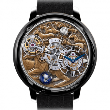 Jacob & Co. Astronomia Tourbillon Stallion Black 50 mm AT100.40.HA.UA.A