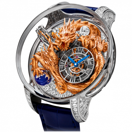 Jacob & Co. Astronomia Art Dragon White Gold Baguette 47 mm AT802.40.DR.BD.ABALA