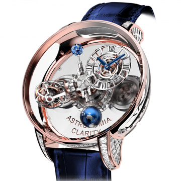 Jacob & Co. Astronomia Clarity Rose Gold Baguette 50 mm AT820.40.BD.SB.A