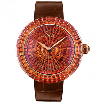 Jacob & Co. Brilliant Full Baguette Orange Sapphires 44 mm BA534.40.BO.BO.A