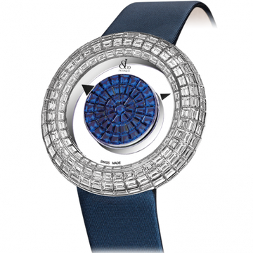 Jacob & Co. Brilliant Mystery Baguette Blue Sapphires 38 mm BM526.30.BD.BB.A