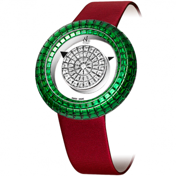 Jacob & Co. Brilliant Mystery Baguette Diamond And Emeralds 38 mm BM526.30.BE.BD.ABSAA