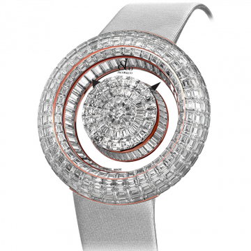 Jacob & Co. Brilliant Mystery Baguette White Diamonds Rose Gold 44 mm BM555.40.BD.BD.B