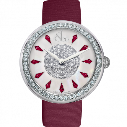 Jacob & Co. Brilliant One Row Rubies 38 mm BQ020.10.RO.KE.A