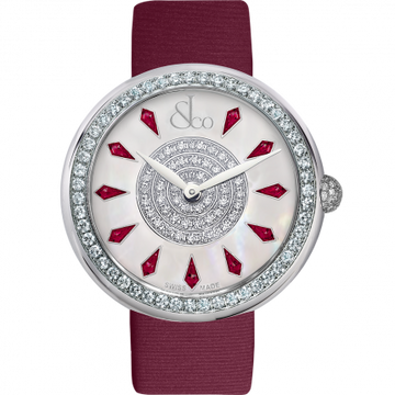 Jacob & Co. Brilliant One Row Rubies 38 mm BQ020.10.RO.KE.A