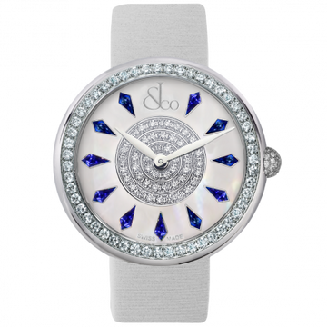 Jacob & Co. Brilliant One Row Blue Sapphires 38 mm BQ020.10.RO.KF.A