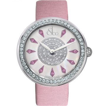 Jacob & Co. Brilliant One Row Pink Sapphires 44 mm BQ030.10.RO.KC.A