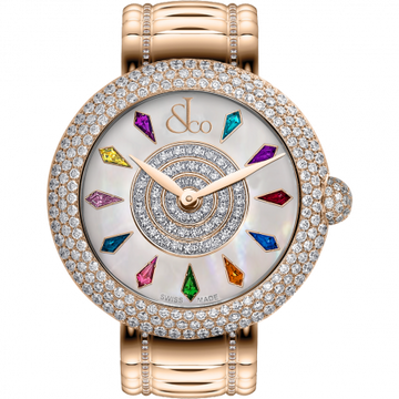 Jacob & Co. Brilliant Half Pave Rose Gold Couture 44 mm BQ030.40.RH.KR.A40RA