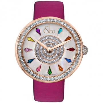 Jacob & Co. Brilliant One Row Rose Gold 44 mm BQ030.40.RO.KR.A