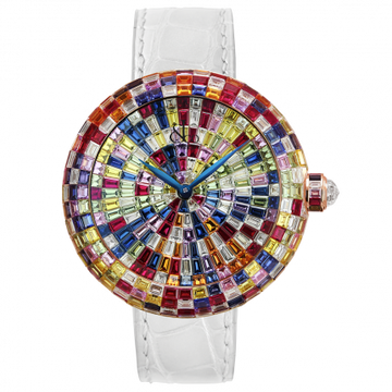 Jacob & Co. Brilliant Full Baguette Arlequino 44 mm BQ532.40.HX.HX.A