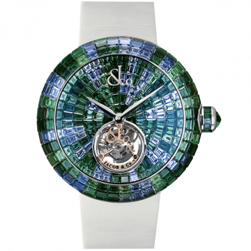 Jacob & Co. Brilliant Flying Tourbillon Green Camouflage 47 mm BT543.30.CG.CG.B