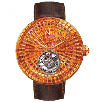 Jacob & Co. Brilliant Flying Tourbillon Orange Sapphires 47 mm BT543.40.BO.BO.B