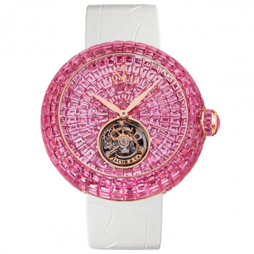 Jacob & Co. Brilliant Flying Tourbillon Pink Sapphires 47 mm BT543.40.BP.BP.B