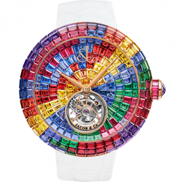 Jacob & Co. Brilliant Flying Tourbillon Peru Mountains 47 mm BT543.40.MX.UB.B