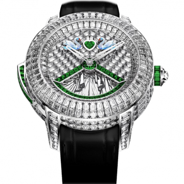 Jacob & Co. Rasputin Tourbillon Baguette Emeralds Erotic 47.6 mm CT200.30.BD.UC.A