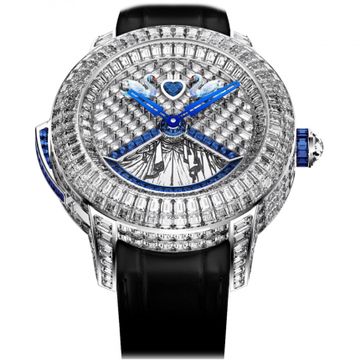 Jacob & Co. Rasputin Tourbillon Baguette Blue Sapphires 47.6 mm CT200.30.BD.UD.A