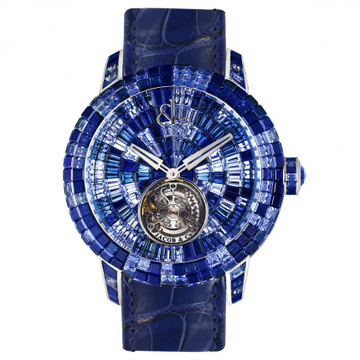 Jacob & Co. Caviar Tourbillon Camo Blue 47 mm CV201.30.CB.CB.A