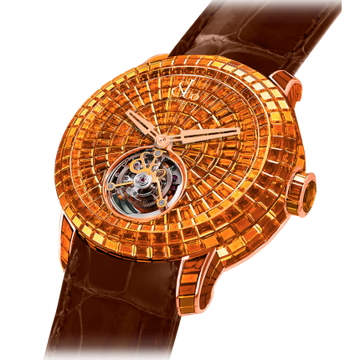 Jacob & Co. Caviar Tourbillon Baguette Orange Sapphire 47 mm CV210.40.BO.BO.ABALA