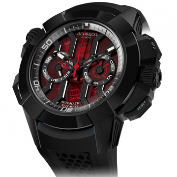 Jacob & Co. Epic X Chrono Black Titanium 47 mm EC311.21.SB.RB.A