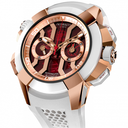 Jacob & Co. Epic X Chrono Rose Gold Inner Rings 47 mm EC312.42.PB.RN.A