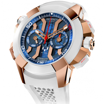 Jacob & Co. Epic X Chrono Messi Rose Gold Automatic 47 mm EC313.42.PE.AA.A