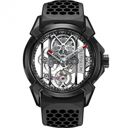 Jacob & Co. Epic X Black Titanium Black Neoralithe Inner Ring 44 mm EX100.21.NS.BW.A