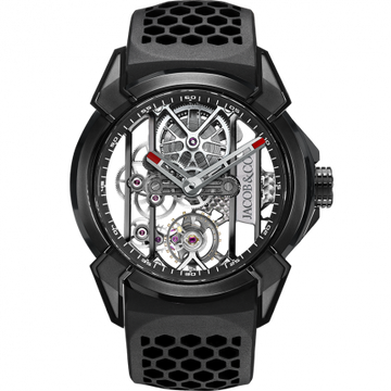 Jacob & Co. Epic X Black Titanium Black Neoralithe Inner Ring 44 mm EX100.21.NS.BW.A