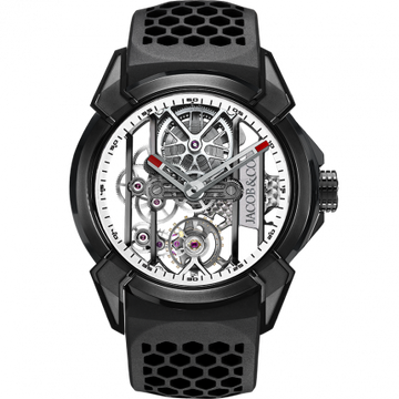 Jacob & Co. Epic X Black Titanium White Neoralithe Inner Ring 44 mm  EX100.21.NS.WB.A