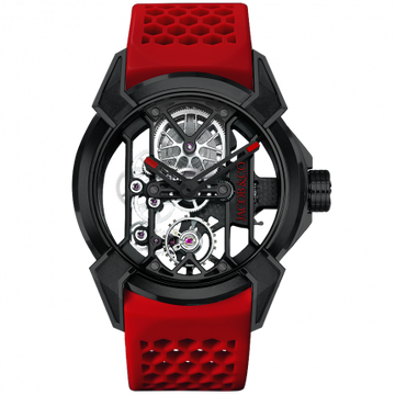 Jacob & Co. Epic X Black Titanium Red Band 44 mm EX100.21.PS.OP.A