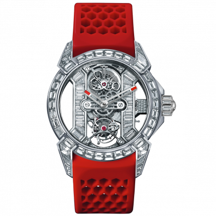 Jacob & Co. Epic X Tourbillon Baguette White Diamond 44 mm EX500.60.BD.BD.A