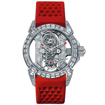 Jacob & Co. Epic X Tourbillon Baguette White Diamond 44 mm EX500.60.BD.BD.A
