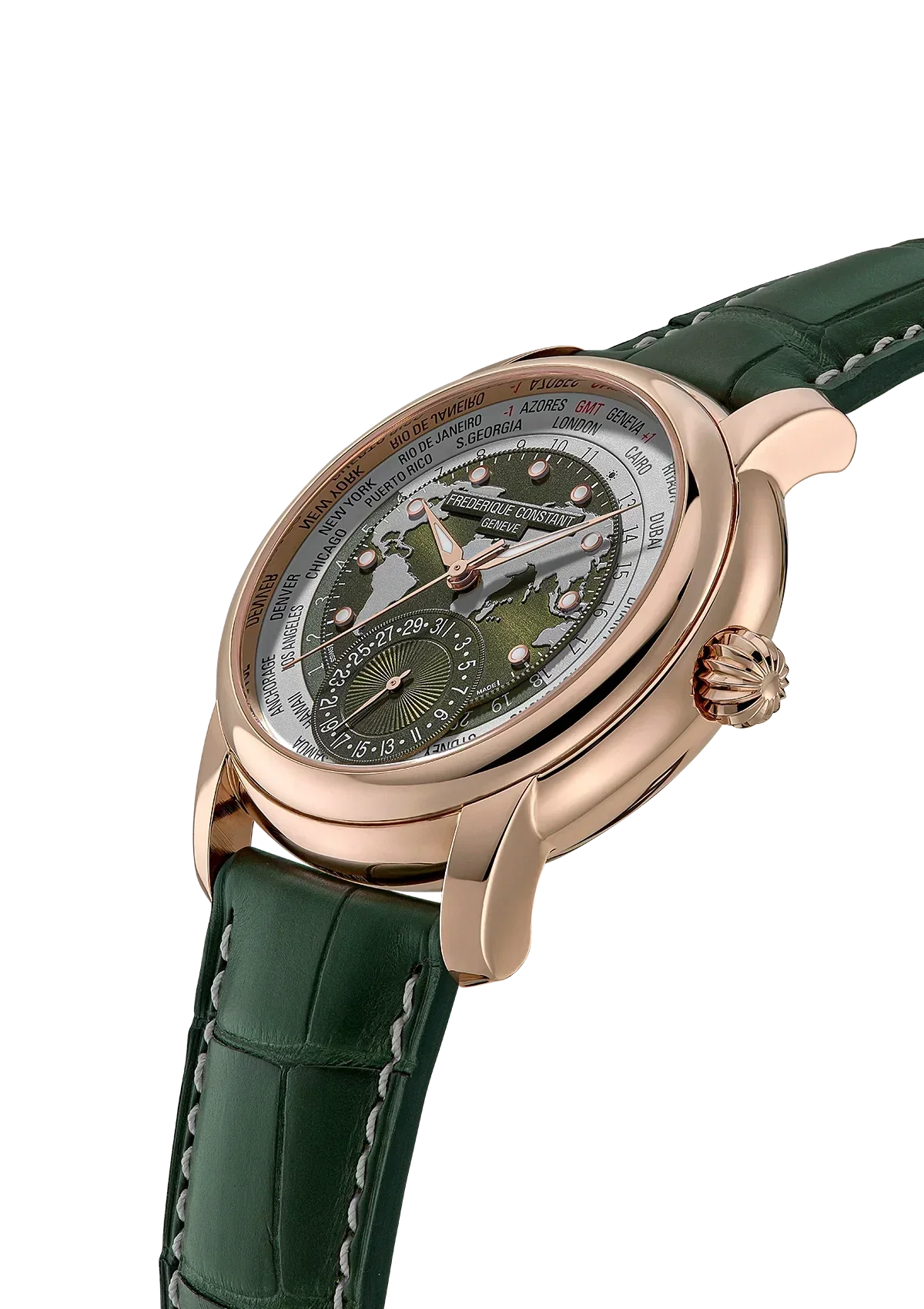 Frederique Constant Manufacture Classic Worldtimer - FC-718KWWM4H9