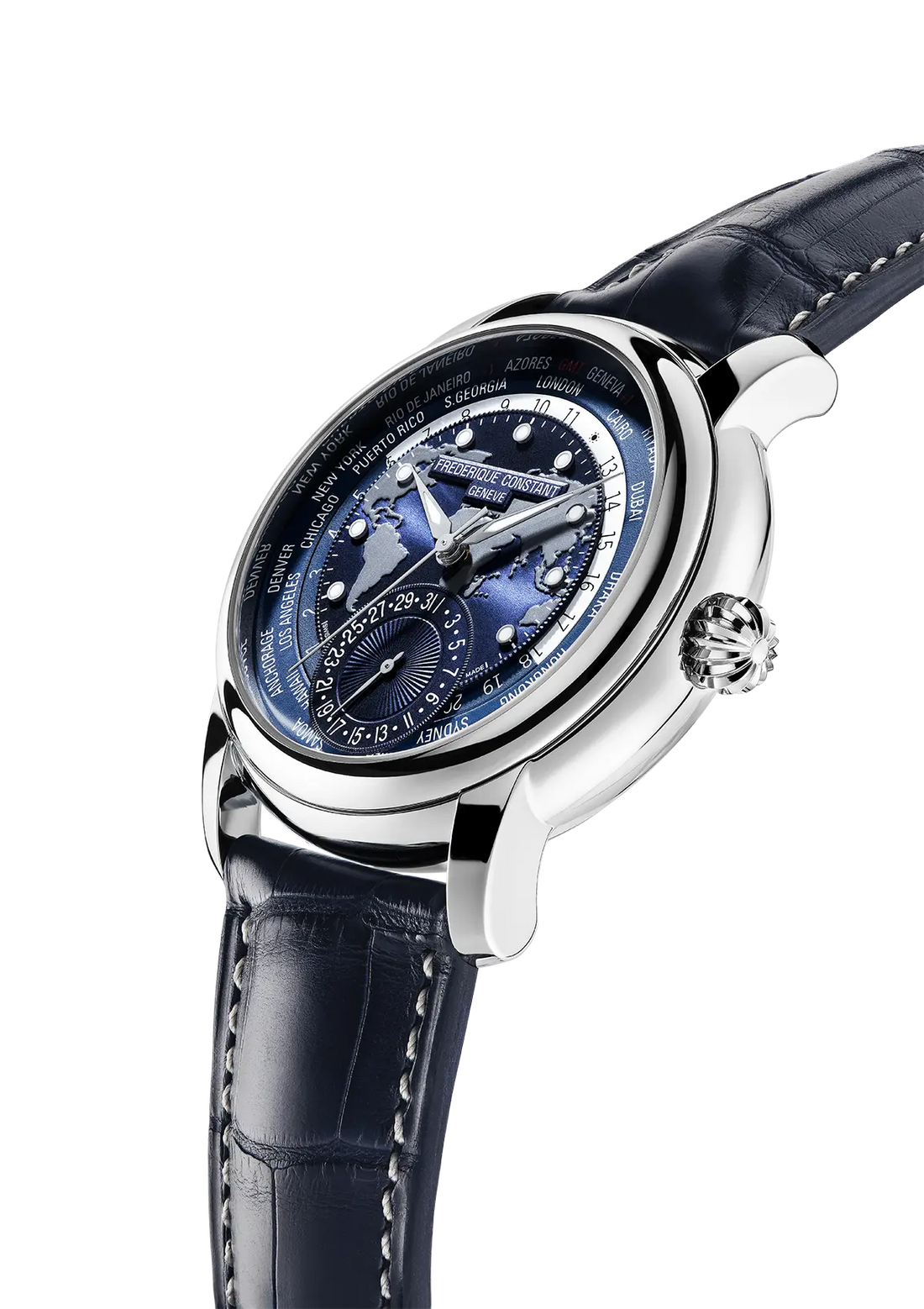 Frederique Constant Manufacture Classic Worldtimer - FC-718NWM4H6