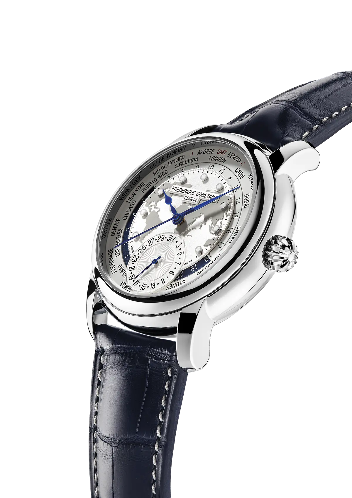 Frederique Constant Manufacture Classic Worldtimer - FC-718WM4H6