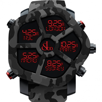 Jacob & Co. Ghost Carbon Camouflage Black 47 mm GH100.11.NS.PC.ANR4D