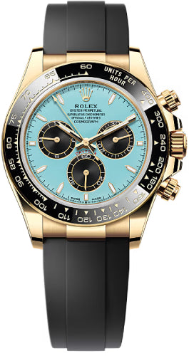 Rolex Daytona Yellow Gold Turquoise