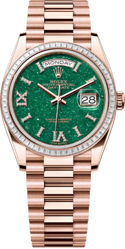Rolex Day-Date 36 Green Aventurine