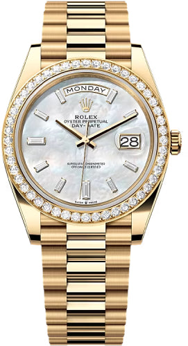 Rolex Day-Date 40 White MOP