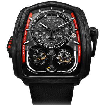 Jacob & Co. Twin Turbo Furious Bugatti 300+ 57 x 52 mm TT210.29.AB.AB.ABVEA